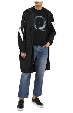 Мужская хлопковый лонгслив ACNE STUDIOS черного цвета по цене 16300 руб., арт. BL0206 | Фото 2 Мужская хлопковый лонгслив ACNE STUDIOS черного цвета, арт. BL0206 | Фото 2