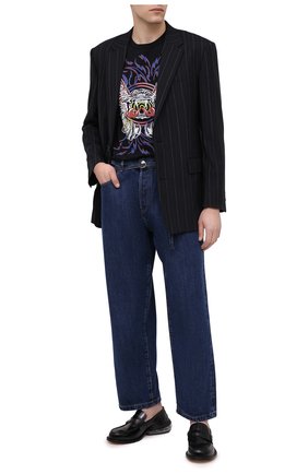 Мужские джинсы ACNE STUDIOS синего цвета по цене 26100 руб., арт. C00019/M | Фото 2 Мужские джинсы ACNE STUDIOS синего цвета, арт. C00019/M | Фото 2