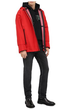 Мужская куртка BOTTEGA VENETA красного цвета по цене 174500 руб., арт. 634083/VKU00 | Фото 2 Мужская куртка BOTTEGA VENETA красного цвета, арт. 634083/VKU00 | Фото 2