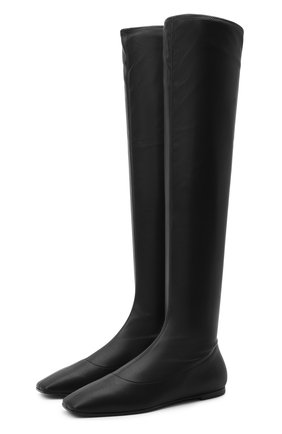 Женские комбинированный ботфорты GIUSEPPE ZANOTTI DESIGN черного цвета по цене 72200 руб., арт. I080010/002 | Фото 1 Женские комбинированный ботфорты GIUSEPPE ZANOTTI DESIGN черного цвета, арт. I080010/002 | Фото 1