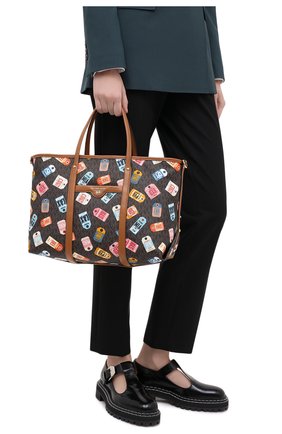 Женский сумка-шопер beck MICHAEL MICHAEL KORS коричневого цвета по цене 22500 руб., арт. 30T0GKNT10 | Фото 2 Женский сумка-шопер beck MICHAEL MICHAEL KORS коричневого цвета, арт. 30T0GKNT10 | Фото 2