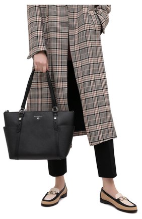 Женский сумка-шопер nomad MICHAEL MICHAEL KORS черного цвета по цене 23900 руб., арт. 30T0SNXT2L | Фото 2 Женский сумка-шопер nomad MICHAEL MICHAEL KORS черного цвета, арт. 30T0SNXT2L | Фото 2