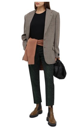 Женская хлопковая футболка DRIES VAN NOTEN черного цвета по цене 12950 руб., арт. 202-11123-1616 | Фото 2 Женская хлопковая футболка DRIES VAN NOTEN черного цвета, арт. 202-11123-1616 | Фото 2