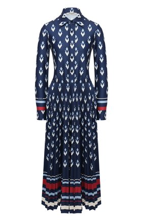 Женское платье VALENTINO синего цвета по цене 192500 руб., арт. UB3MJ02E5NA | Фото 1 Женское платье VALENTINO синего цвета, арт. UB3MJ02E5NA | Фото 1