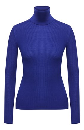 Женская водолазка из кашемира и шерсти SAINT LAURENT синего цвета по цене 79450 руб., арт. 637869/YAPK2 | Фото 1 Женская водолазка из кашемира и шерсти SAINT LAURENT синего цвета, арт. 637869/YAPK2 | Фото 1