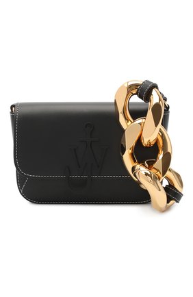 Женская сумка chain anchor JW ANDERSON черного цвета по цене 0 руб., арт. HB0285 LA0001 | Фото 1 Женская сумка chain anchor JW ANDERSON черного цвета, арт. HB0285 LA0001 | Фото 1 (Сумки-технические: Сумки через плечо; Материал: Натуральная кожа; Размер: mini; Ремень/цепочка: На ремешке)