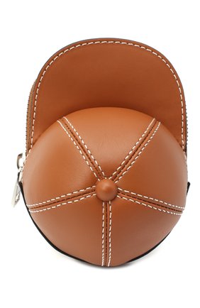 Женская сумка nano cap JW ANDERSON коричневого цвета по цене 32900 руб., арт. HB0232 LA0001 | Фото 1 Женская сумка nano cap JW ANDERSON коричневого цвета, арт. HB0232 LA0001 | Фото 1