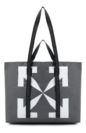 Мужская сумка-шопер OFF-WHITE серого цвета по цене 31200 руб., арт. 0MNA054E20PLA0011001 | Фото 1 Мужская сумка-шопер OFF-WHITE серого цвета, арт. 0MNA054E20PLA0011001 | Фото 1
