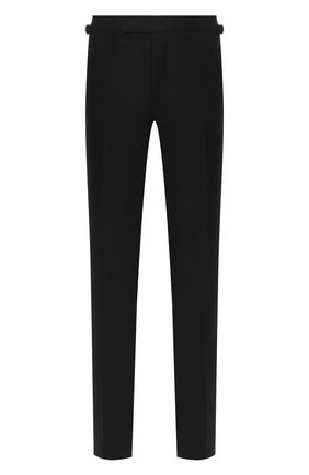 Мужские шерстяные брюки TOM FORD черного цвета по цене 85750 руб., арт. Q31R13/610043 | Фото 1 Мужские шерстяные брюки TOM FORD черного цвета, арт. Q31R13/610043 | Фото 1