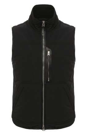 Мужской пуховый жилет TOM FORD черного цвета по цене 227500 руб., арт. BV041/TF0375 | Фото 1 Мужской пуховый жилет TOM FORD черного цвета, арт. BV041/TF0375 | Фото 1