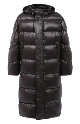 Мужская утепленное пальто DRIES VAN NOTEN темно-коричневого цвета по цене 173500 руб., арт. 202-20535-1178 | Фото 1 Мужская утепленное пальто DRIES VAN NOTEN темно-коричневого цвета, арт. 202-20535-1178 | Фото 1