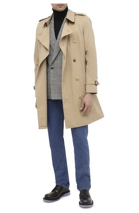 Мужской шерстяной пиджак SAINT LAURENT черно-белого цвета по цене 277500 руб., арт. 630750/Y1B10 | Фото 2 Мужской шерстяной пиджак SAINT LAURENT черно-белого цвета, арт. 630750/Y1B10 | Фото 2 (Материал внешний: Шерсть; Рукава: Короткие; Длина (для топов): Стандартные; Материал подклада: Шелк; 1-2-бортные: Двубортные; Пиджаки М: Прямой; Стили: Кэжуэл; Случай: Повседневный)