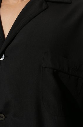 Мужская шелковая пижама BRIONI темно-синего цвета, арт. NBP30L/0943G | Фото 7 (Материал внешний: Шелк; Рукава: Длинные; Длина (брюки, джинсы): Стандартные; Кросс-КТ: домашняя одежда; Длина (для топов): Стандартные; Региональные ограничения белый список (Axapta Mercury): RU)