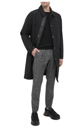 Мужской шерстяные джоггеры BERLUTI серого цвета по цене 89650 руб., арт. R18TCU62-004 | Фото 2 Мужской шерстяные джоггеры BERLUTI серого цвета, арт. R18TCU62-004 | Фото 2