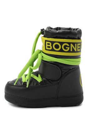 Детские сапоги BOGNER KIDS черного цвета по цене 18350 руб., арт. 403-7104/SESTRIERE JR. 3 | Фото 2 Детские сапоги BOGNER KIDS черного цвета, арт. 403-7104/SESTRIERE JR. 3 | Фото 2