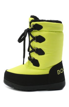 Детские сапоги BOGNER KIDS зеленого цвета по цене 18350 руб., арт. 403-7184/SESTRIERE JR. 6 | Фото 2 Детские сапоги BOGNER KIDS зеленого цвета, арт. 403-7184/SESTRIERE JR. 6 | Фото 2