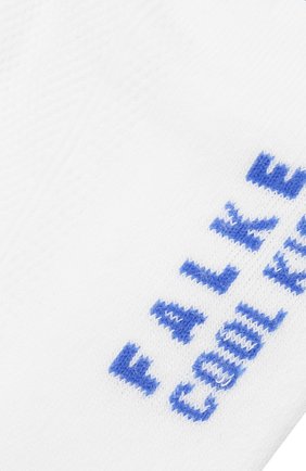 Детские носки FALKE белого цвета, арт. 12286. | Фото 2 (Кросс-КТ: Носки; Материал: Текстиль, Синтетический материал)