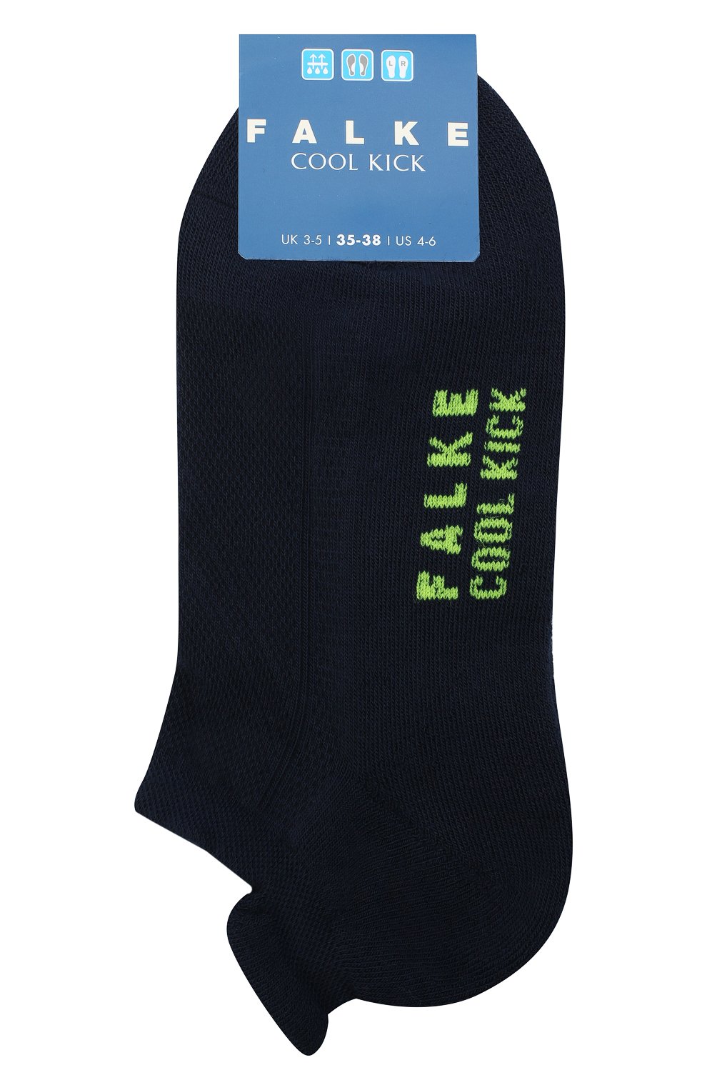 Детские носки FALKE темно-синего цвета, арт. 12286. | Фото 1 (Материал: Текстиль, Синтетический материал; Кросс-КТ: Носки)
