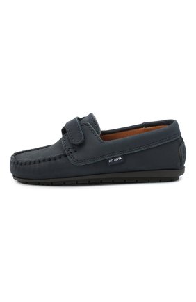 Детские замшевые мокасины ATLANTA MOCASSIN синего цвета по цене 9215 руб., арт. 9AT1NB096GCSTT/28-34 | Фото 2 Детские замшевые мокасины ATLANTA MOCASSIN синего цвета, арт. 9AT1NB096GCSTT/28-34 | Фото 2