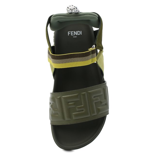 Кожаные сандалии Fendi JMR340/AD71/32-39 Фото 4