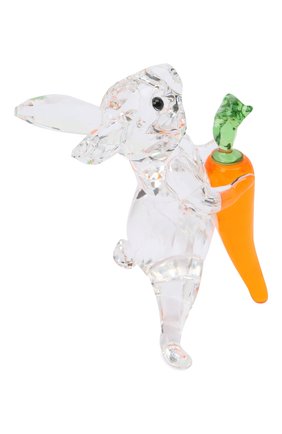 Скульптура rabbit with carrot SWAROVSKI разноцветного цвета по цене 15150 руб., арт. 5530687 | Фото 3 Скульптура rabbit with carrot SWAROVSKI разноцветного цвета, арт. 5530687 | Фото 3