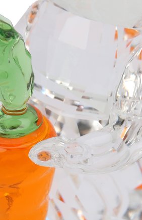 Скульптура rabbit with carrot SWAROVSKI разноцветного цвета по цене 15150 руб., арт. 5530687 | Фото 4 Скульптура rabbit with carrot SWAROVSKI разноцветного цвета, арт. 5530687 | Фото 4