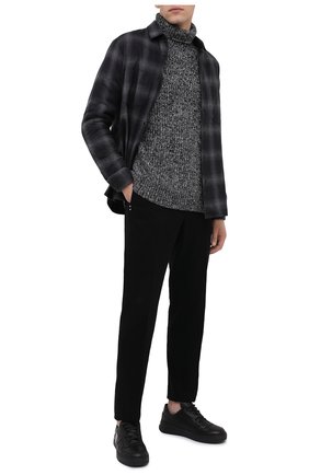 Мужские кожаные кеды perey ACNE STUDIOS черного цвета по цене 29950 руб., арт. BD0108 | Фото 2 Мужские кожаные кеды perey ACNE STUDIOS черного цвета, арт. BD0108 | Фото 2