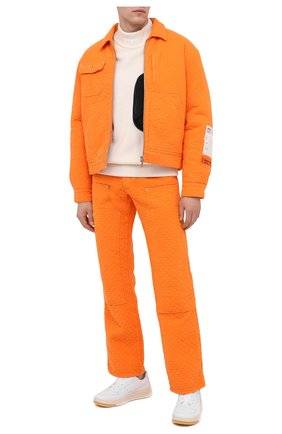 Мужские кожаные кеды perey ACNE STUDIOS белого цвета по цене 28150 руб., арт. BD0113 | Фото 2 Мужские кожаные кеды perey ACNE STUDIOS белого цвета, арт. BD0113 | Фото 2
