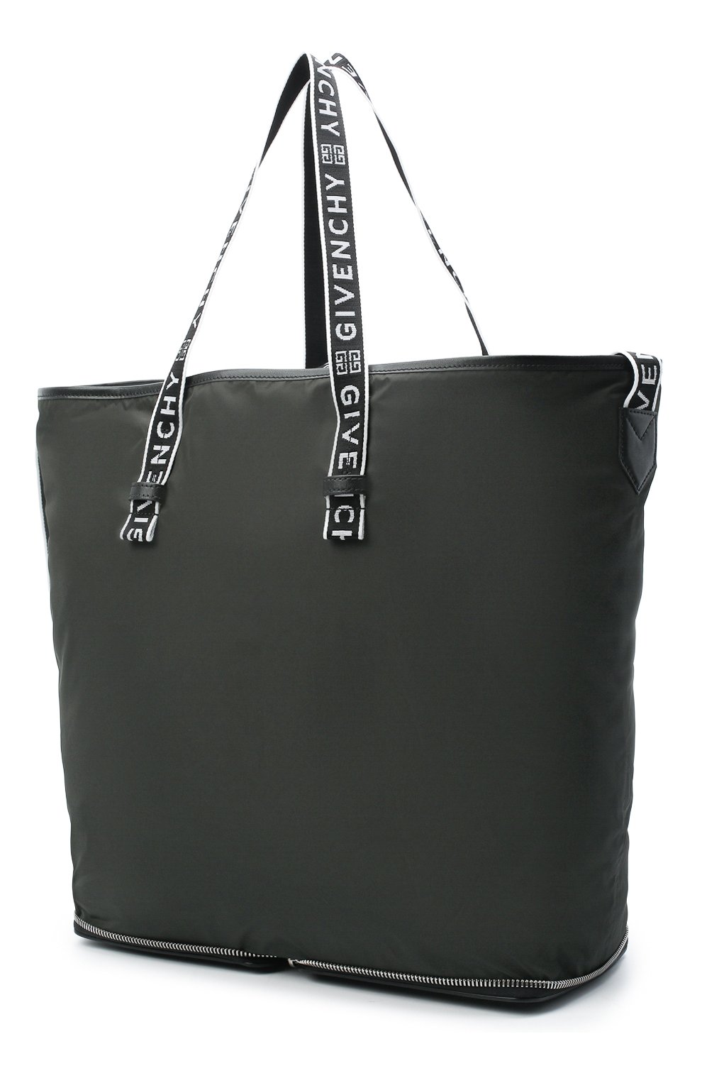 Мужская текстильная сумка-шопер light 3 GIVENCHY черно-белого цвета по цене 69700 руб., арт. BK507CK0B5 | Фото 3 Мужская текстильная сумка-шопер light 3 GIVENCHY черно-белого цвета, арт. BK507CK0B5 | Фото 3