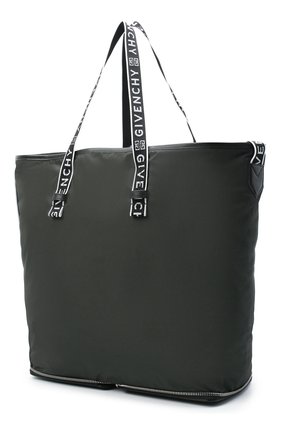Мужская текстильная сумка-шопер light 3 GIVENCHY черно-белого цвета по цене 69700 руб., арт. BK507CK0B5 | Фото 3 Мужская текстильная сумка-шопер light 3 GIVENCHY черно-белого цвета, арт. BK507CK0B5 | Фото 3