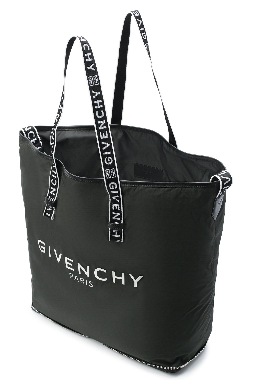 Мужская текстильная сумка-шопер light 3 GIVENCHY черно-белого цвета по цене 69700 руб., арт. BK507CK0B5 | Фото 4 Мужская текстильная сумка-шопер light 3 GIVENCHY черно-белого цвета, арт. BK507CK0B5 | Фото 4