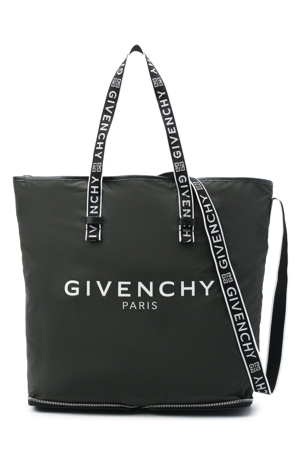 Мужская текстильная сумка-шопер light 3 GIVENCHY черно-белого цвета по цене 69700 руб., арт. BK507CK0B5 | Фото 6 Мужская текстильная сумка-шопер light 3 GIVENCHY черно-белого цвета, арт. BK507CK0B5 | Фото 6