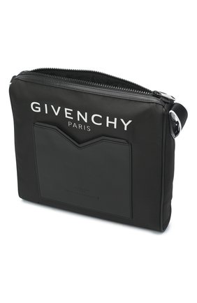 Мужская комбинированная сумка light 3 GIVENCHY черно-белого цвета по цене 65900 руб., арт. BK507HK0B5 | Фото 4 Мужская комбинированная сумка light 3 GIVENCHY черно-белого цвета, арт. BK507HK0B5 | Фото 4