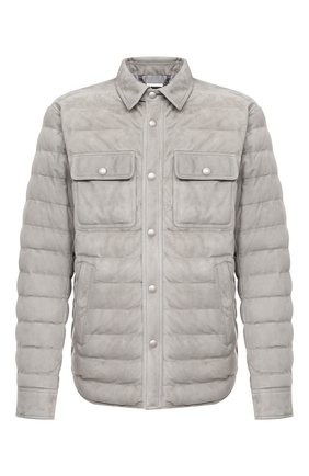 Мужская замшевая куртка RALPH LAUREN светло-серого цвета по цене 331500 руб., арт. 790774301 | Фото 1 Мужская замшевая куртка RALPH LAUREN светло-серого цвета, арт. 790774301 | Фото 1
