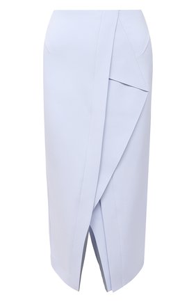 Женская юбка ROLAND MOURET голубого цвета по цене 71650 руб., арт. PW20/S0927/F2241 | Фото 1 Женская юбка ROLAND MOURET голубого цвета, арт. PW20/S0927/F2241 | Фото 1