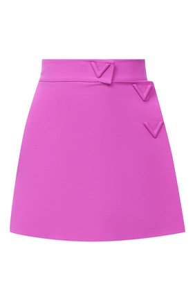 Женская юбка-шорты VALENTINO фиолетового цвета по цене 99800 руб., арт. UB3RA6N01CF | Фото 1 Женская юбка-шорты VALENTINO фиолетового цвета, арт. UB3RA6N01CF | Фото 1