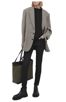Женские джинсы TOM FORD черного цвета по цене 87050 руб., арт. PAD056-DEX105 | Фото 2 Женские джинсы TOM FORD черного цвета, арт. PAD056-DEX105 | Фото 2