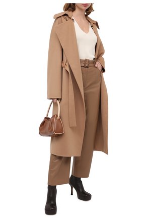 Женское кашемировое пальто TOM FORD бежевого цвета по цене 623000 руб., арт. CP1528-FAX616 | Фото 2 Женское кашемировое пальто TOM FORD бежевого цвета, арт. CP1528-FAX616 | Фото 2 (Рукава: Длинные; Материал внешний: Шерсть, Кашемир; Материал подклада: Вискоза; 1-2-бортные: Однобортные; Длина (верхняя одежда): Длинные)