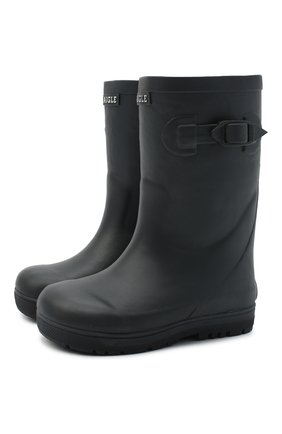Детские резиновые сапоги AIGLE темно-синего цвета по цене 3865 руб., арт. S03712/W00DYP0PFR2 | Фото 1 Детские резиновые сапоги AIGLE темно-синего цвета, арт. S03712/W00DYP0PFR2 | Фото 1