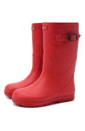 Детские резиновые сапоги AIGLE красного цвета по цене 3865 руб., арт. S03723/W00DYP0PFR2 | Фото 1 Детские резиновые сапоги AIGLE красного цвета, арт. S03723/W00DYP0PFR2 | Фото 1