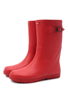Детские резиновые сапоги AIGLE красного цвета по цене 4425 руб., арт. S03724/W00DYP0PFR2 | Фото 1 Детские резиновые сапоги AIGLE красного цвета, арт. S03724/W00DYP0PFR2 | Фото 1