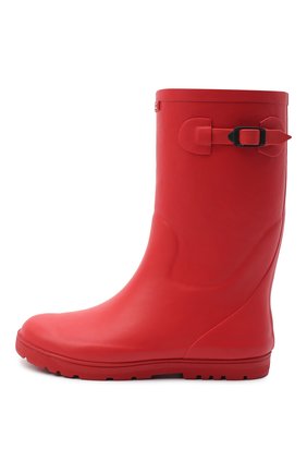Детские резиновые сапоги AIGLE красного цвета по цене 4425 руб., арт. S03724/W00DYP0PFR2 | Фото 2 Детские резиновые сапоги AIGLE красного цвета, арт. S03724/W00DYP0PFR2 | Фото 2