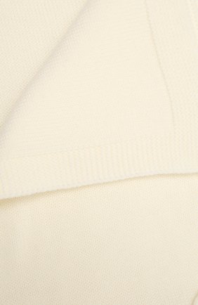 Детского шерстяное одеяло BABY T белого цвета, арт. 20AI102C0 | Фото 2 (Материал: Текстиль, Шерсть; Региональные ограничения белый список (Axapta Mercury): RU)