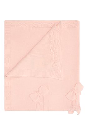Детского шерстяное одеяло BABY T светло-розового цвета, арт. 20AI102C0 | Фото 1 (Материал: Текстиль, Шерсть; Региональные ограничения белый список (Axapta Mercury): RU)