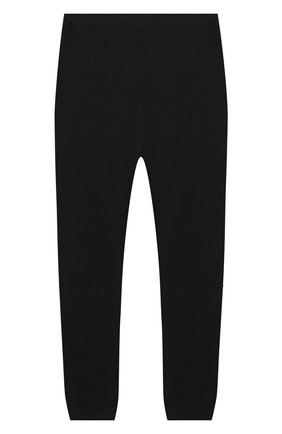 Детские кашемировые джоггеры GIORGETTI CASHMERE черного цвета по цене 13300 руб., арт. MB933/WS/8A-14A | Фото 2 Детские кашемировые джоггеры GIORGETTI CASHMERE черного цвета, арт. MB933/WS/8A-14A | Фото 2
