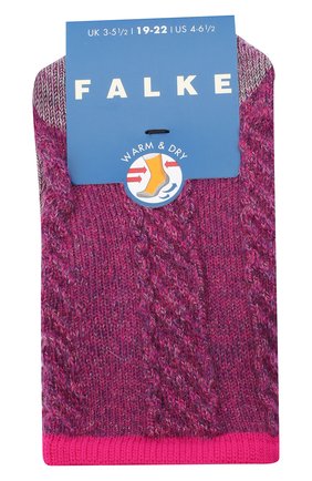 Детские носки FALKE розового цвета по цене 2180 руб., арт. 12917. | Фото 1 Детские носки FALKE розового цвета, арт. 12917. | Фото 1