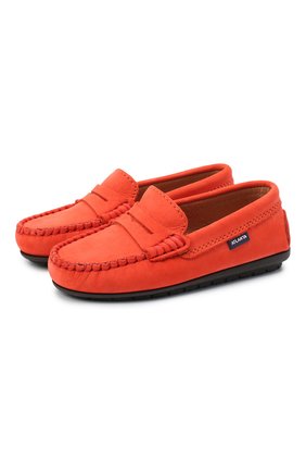 Детские замшевые мокасины ATLANTA MOCASSIN кораллового цвета по цене 7835 руб., арт. 9AT1NB032GCSTT/21-27 | Фото 1 Детские замшевые мокасины ATLANTA MOCASSIN кораллового цвета, арт. 9AT1NB032GCSTT/21-27 | Фото 1