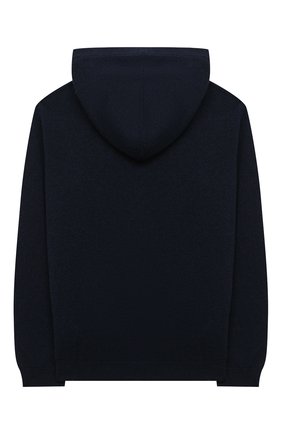 Детский кашемировая толстовка DOLCE & GABBANA темно-синего цвета по цене 28550 руб., арт. L4KW21/JAW00/2-6 | Фото 2 Детский кашемировая толстовка DOLCE & GABBANA темно-синего цвета, арт. L4KW21/JAW00/2-6 | Фото 2
