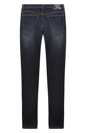 Детские джинсы DOLCE & GABBANA синего цвета по цене 21150 руб., арт. L42F05/LD935/8-14 | Фото 2 Детские джинсы DOLCE & GABBANA синего цвета, арт. L42F05/LD935/8-14 | Фото 2