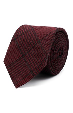 Мужской шелковый галстук ERMENEGILDO ZEGNA бордового цвета по цене 15200 руб., арт. Z8E03/16Y | Фото 1 Мужской шелковый галстук ERMENEGILDO ZEGNA бордового цвета, арт. Z8E03/16Y | Фото 1